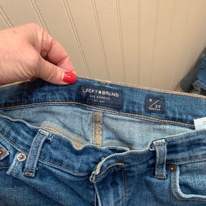 Lucky Brand Mid-Blue Straight Leg Jeans